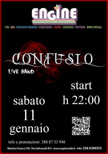 CONFUSIO - LIVE BAND all'Engine Club di Martina Franca (TA)