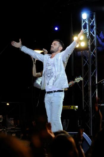 Ospite Alex Mità Leader Modày Tribute band Modà