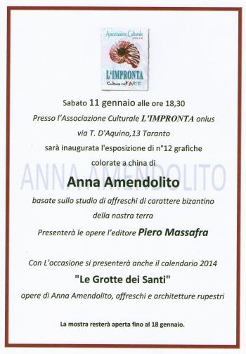 Grafiche di ANNA AMENDOLITO