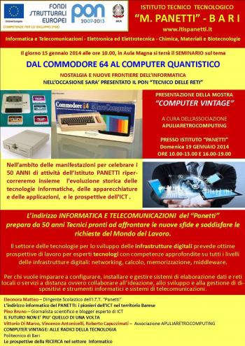 Dal Commodore 64 al computer quantistico