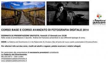 Giornata di presentazione di corsi di fotografia