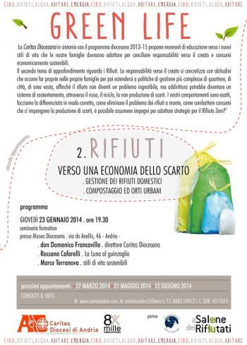 Green Life: Rifiuti verso una economia dello scarto