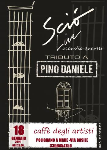 Sciò Live Pino Daniele tribute acoustic quartet