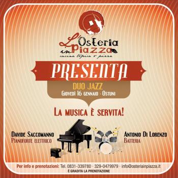 DUO JAZZ ***CENA E CONCERTO***