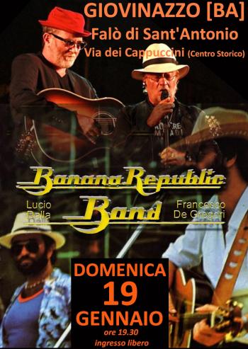 BANANA REPUBLIC REVIVAL - Serata Lucio Dalla/Francesco De Gregori