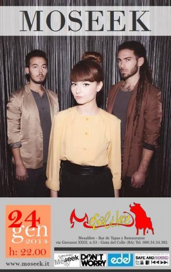 Moseek live + dj Set