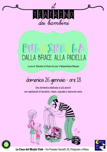 Il teatrino dei burattini - "Pulcinella dalla brace alla padella"