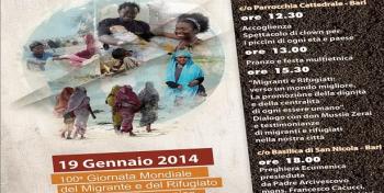 Pranzo Multietnico e Festa con gli Immigrati per la 100° Giornata Mondiale del Migrante e del Rifugiato