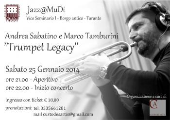Andrea Sabatino e Marco Tamburini Trumpet Legacy