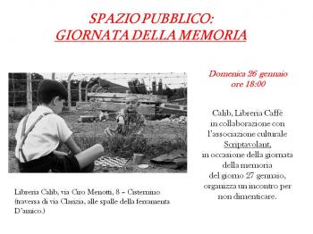 Spazio Pubblico: Giornata Della Memoria
