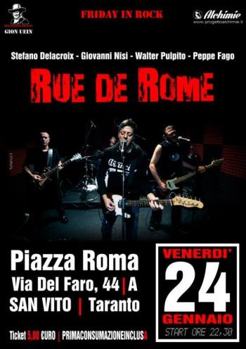 Rue De Rome in concerto + Gion Uein dj set