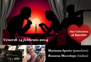 Cena di San Valentino al baretto