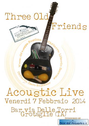 Three Old Friends - Acoustic Live