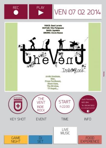 The Vent Live! Serata Indie Rock al D'Angiò!