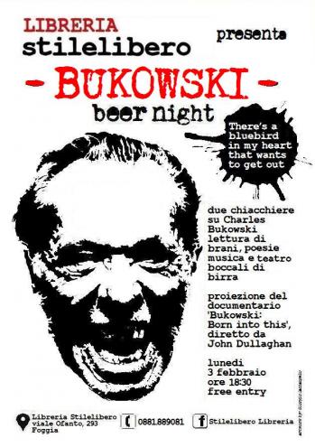 Bukowski beer night @ Libreria StileLibero