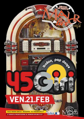 "45 GIRI" ...da non perdere...