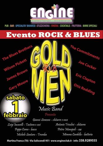 Concerto The Gold Man all'Engine