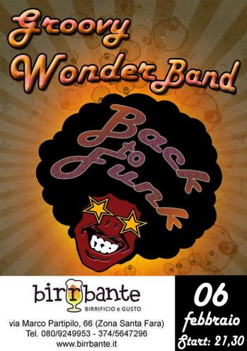 Groovy Wonder Band Live