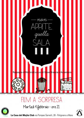 Non aprite quella sala III - Film a sorpresa