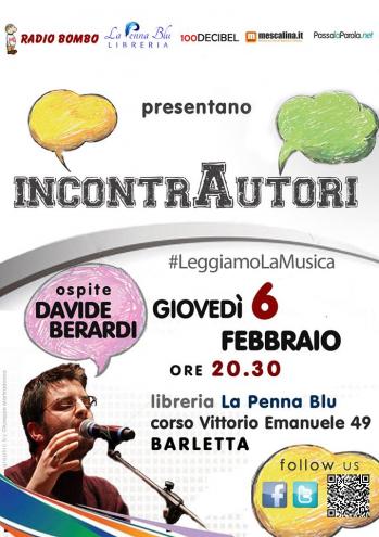 Incontrautori - ospite Davide Berardi