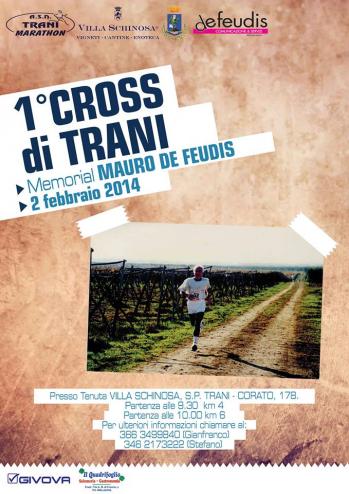 1° Cross di Trani - 1° Memoria Mauro De Feudis