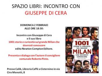Spazio Libri: Incontro con Giuseppe Di Cera