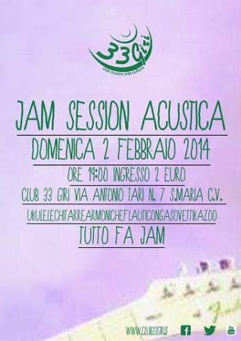 Jam Session /Palco Aperto (In acustico)