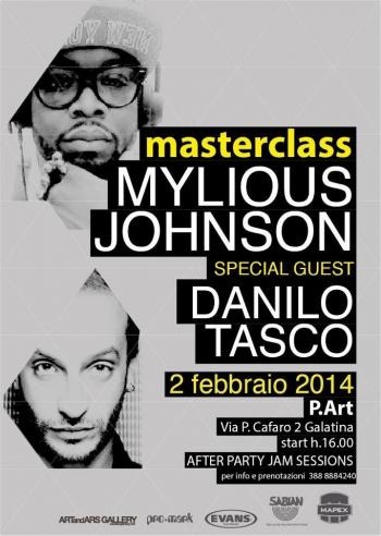 MASTERCLASS d'eccezione a suon di musica: Mylious Johnson e super ospite Danilo Tasco from Negramaro
