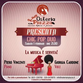 CHIC POP DUO in concerto