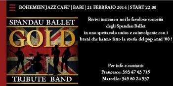 Gold Spandau Ballet Tribute Band