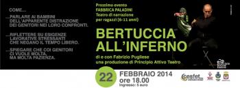 "Bertuccia all'Inferno" di e con Fabrizio Pugliese