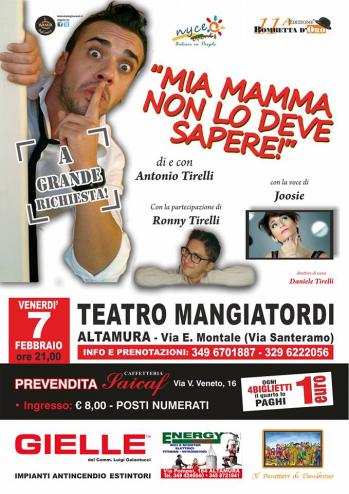 Mia mamma non lo deve sapere!