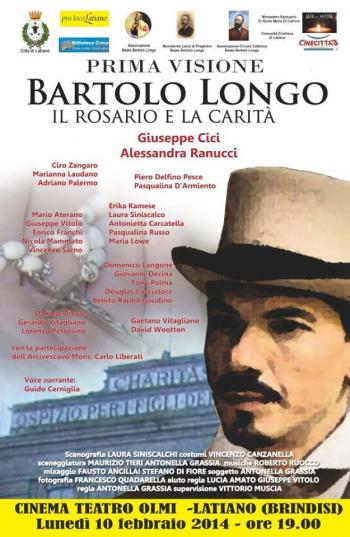 Proiezione del film "Bartolo Longo - Il Rosario e la Carità