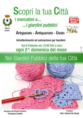 Scopri la tua città - I mercatini e...i giardini pubblici
