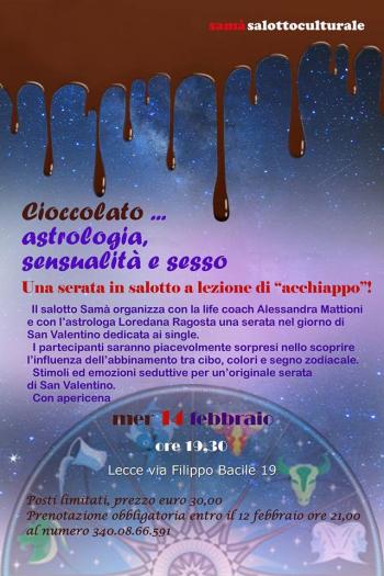 'Cioccolato ... astrologia, sensualità e sesso'