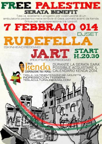 Free Palestine - serata benefit -