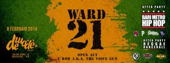 Bari Hip Hop Metro presenta Ward 21 Live