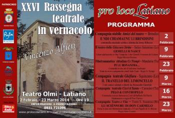 XXVI Rassegna teatrale in vernacolo "Vincenzo Alfieri" - Gemelli si nasce
