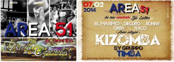 El Viernes dell'Area51: stage di kizomba e balli latini per tutta la notte