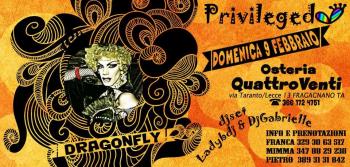 Privileged @ Osteria QuattroVenti | Drag Resident DragOnFly | Dj Set LadyBDj & Dj Gabrielle