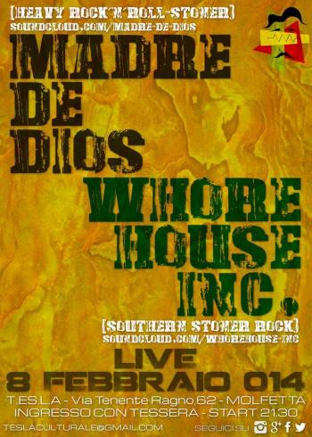 Madre de Dios + Whorehouse Inc. live