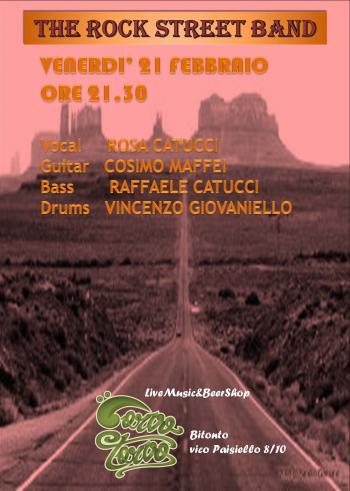The Rock Street Band al Corvotorvo
