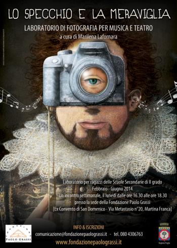 "Lo specchio e la meraviglia"  Laboratorio di fotografia per musica e teatro