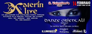 San Valentino Night: Katerin Live Pub presenta "Jairam e le perle dell'Araba Fenice" con KEOPE DJ Set.