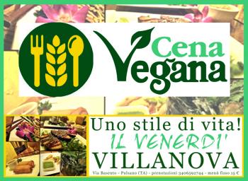 La cena vegana con Lello Santoro dj set