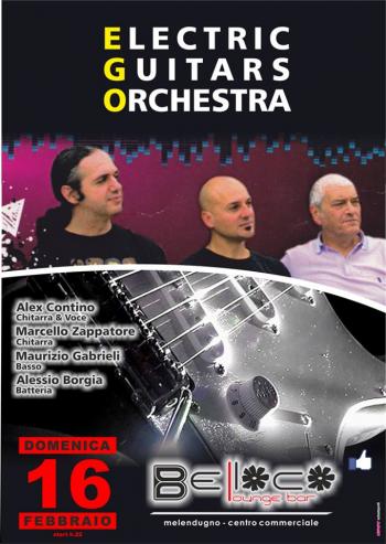 E.G.O. (Electric Guitar Orchestra) dal vivo al Belloco