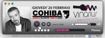 Giovedi 20 febbraio sul palco del Vinarius la tribute band di Daniele Silvestri "Cohiba"