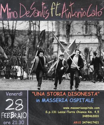 Mino De Santis & Antonio Calò - "Una storia disonesta"