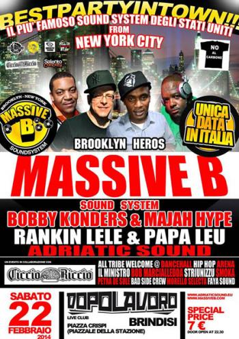 Massive b Sound System da New York City!!!