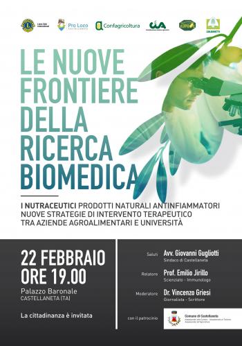 Le Nuove Frontiere della Ricerca Biomedica